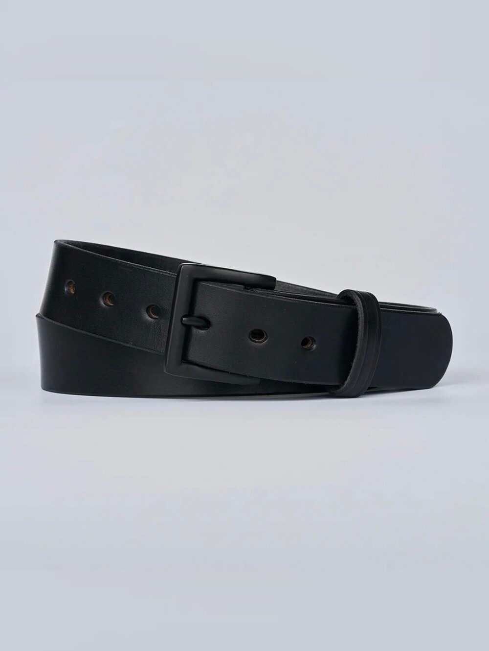 Hanks Leather Goods "The Everyday" Premium Leather Belt Black Men's Size 34